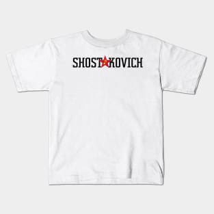 SHOSTAKOVICH Kids T-Shirt